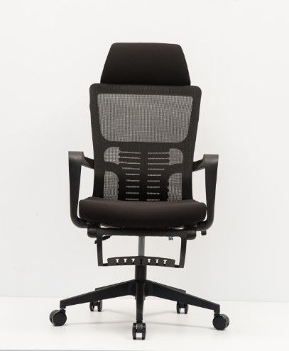 Black High Back Mesh Arm Chair 100mm-70mm Gas Lift Breathable