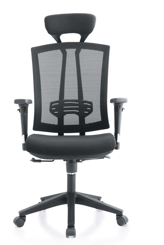 Moded Foam 45KG/M3 Mesh Back Computer Chair 2.5mm Steel Plate
