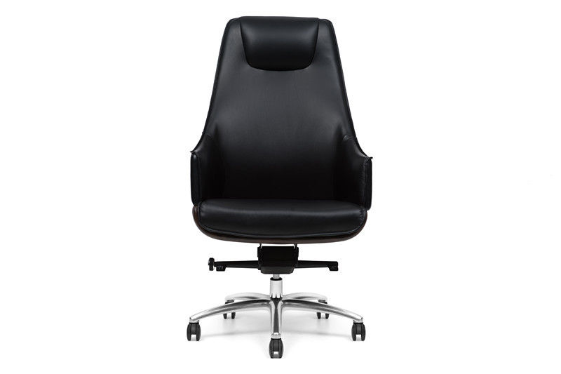 Aluminum Base Big And Tall Office Chairs 500lbs For Standing Desk H1195-1245mm